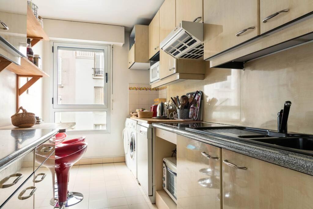 Apartmán Charmant 3P. Calme, Spacieux Et Lumineux. 90 M2 Paříž Exteriér fotografie